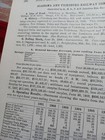 1909 Train Report Alabama   Vicksburg Railway Meridian Mississippi Railroad 