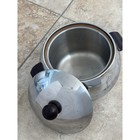Vintage Mcm Chrome West Bend Penguin Hot   Cold Server Ice Bucket