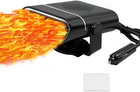Car Heater Fan 150w 12v Portable Auto Defroster With Dual Mode  360 Degree
