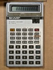 Sharp El-506s Vintage Scientific Calculator In Box W manual Working Well