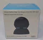 Battery Base In Black  For Amazon Echo Dot  4th Generation  Mc65b New Mission
