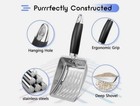 Stainless Steel Cat Litter Scoop metal Cat Litter Scoop kitty Metal Scooper-  