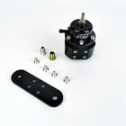 Universal Adjustable Black Fuel Pressure Regulator Aem 25-302bk 20-150 Psi