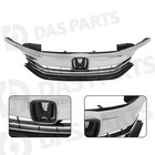Bumper Grille Led Fog Light Bezel Bracket Assembly For Honda Accord 2016 2017