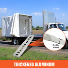 2pcs 80 x15  Aluminum 6000 Lbs Truck Car Auto Trailer Ramps Hook End Knife