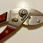 Vtg John Deere Hand Pruners Steel And Wood Handle Ty4302 Spring Action Farm Usa