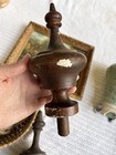 Antique Wood Finial Newel Post Topper