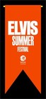Elvis Lot Of 4 Vintage Style Banners Pennant International Mgm Rca Summer Fest