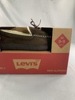Levis Moccasin Slippers Mens Size 8-9 Brown Memory Foam House Shoes 530-50009