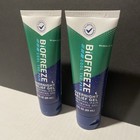 Lot Of 2 Biofreeze Menthol Overnight Pain Relieving Gel 3 Fl Oz Exp   07 2026