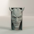 The Grabber Book Nook And Wall Mount - Horned Grinning Demon Bookshelf Decor