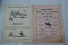 1952 Rodeo Program Burkburnett Texas Boom Town Celebration
