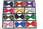 New Sequin Bowtie Tuxedo Classic Bowtie Neckwear Adjustable Unisex Bow Glitter 