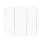 Drum Shield Ds4 Five Panels  - Acrylic Drum Cage With Full Length