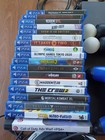 Sony Playstation 4 Pro Console Bundle Psvr Headset Camera Controllers 18 Games