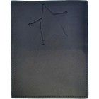 Boston Leather Id   Badge Case  Federal Defender Program 5 Point Star Cutout    