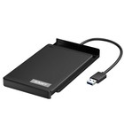 Eaget 2 5  Usb 3 0 Sata Hdd Ssd Enclosure W  Built-in Cable External Drive Case
