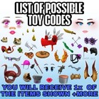 Roblox Premium Toy Code Series 2-12 Toy Code    sent In Messages   