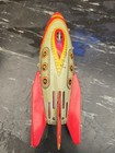 Vintage Toy X-2 Friction Rocket Ship  Masudaya Japan  Vg
