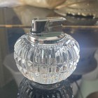 Waterford Crystal Glass Table Lighter And Cut Glass Ashtray