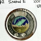 Unc 2017 Canada Toonie  2 Dollars Glow In The Dark Dance Of Spirits Snow Trees E