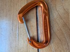Set Of 6 Mammut Climbing Rated Wiregate Aluminum Carabiners Orange