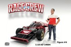 Race Crew Figure  4 Showcasts American Diorama 19004 1 18 3 75 