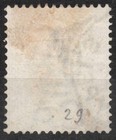 Sg45 Sn  33 6 Piastres 1896 Cyprus  Definitive Issues -queen Victoria   Used