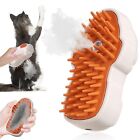 Rechargeable 3-in-1 Cat Steam Brush Pet Grooming Shedding Tool For Dogs   Cats
