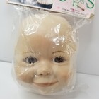 Syndee   s Crafts Vintage Vinyl Heirloom Doll Head Gabby Brown Eyes 32005 Medium 