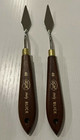 2pk Blick 03117-1046 Painting Knife Nickel Style  046 Made In Italy