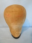 Vintage Unisex Mannequin Head Hat Wig Display Form Millinery Cloth Canvas