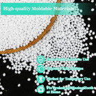 Sukh 10 9oz Thermoplastic Denture Adhesive Beads     Tooth 0 75 Lb  White