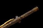 Battle Ready Chinese Sword Groove Sharp High Manganese Steel Blade Katana Y1641