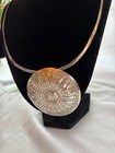 Sterling Silver- Pendant earrings cuff Bracelet - 82gm