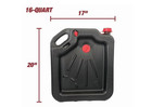 16 Quart Oil Drain Pan Leak-proof Large Capacity Oil Change Container For Cars