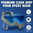 1 5 Gallon Clear Deep Pour Epoxy Resin Kit For Table Counter River