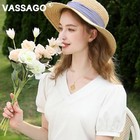 Vassago Islam Muslim Necklace For Women Stainless Steel Teardrop Pendant Arab   