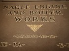 Nagle Engine And Boiler Works Catalog No 53 Erie  Pa Vintage 1906