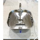 Kittyspout 2 2l Cat Water Fountain Stainless Steel With 4 Filters New Tested
