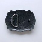 Initial Letter  c  Cowboy Rodeo Western Metal Belt Buckle