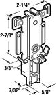 Mobile Home Closet Door Guide Assembly  Bottom Mount  2 Pack 