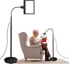 5x Magnifying Glass With Light And Stand  36 Led Dimmable Floor Magnifying Lamp 