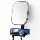 Shower Mirror Fogless For Shaving With Razor Holder  Removable Rotatable 360  