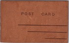 C1900s Leather Greetings Postcard  here s To The Riddle Most Abstruse  W s  Heal