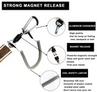 Fly Fishing Net Rubber Mesh Trout Landing Net Catch   Release Handmade Wood