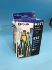 New Genuine Epson T822xl-bcs Black  Yellow  Cyan  Magenta Ink Cartridge 10 28
