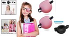 Pink 2pcs Adjustable Eye Patches For Amblyopia - Comfortable   Breathable Design