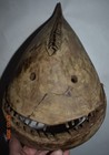 Beautiful Rare Inuit Shamans Whale Transform Mask  16   1900s