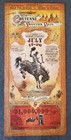  signed  Wyoming Cheyenne Frontier Days Rodeo Poster Bob Coronato Vintage Cowboy